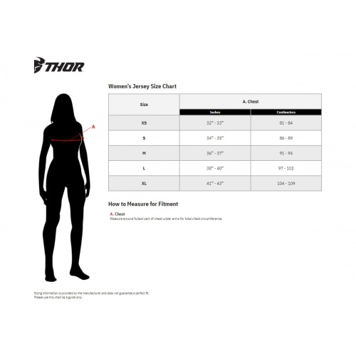 MX Jersey Thor Pulse Ladies Rev black / white MX Jersey Thor Pulse Ladies Rev black / white