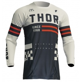 MX Jersey Thor Pulse Combat Youth navy blue / white