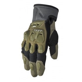 MX Gloves Thor Terrain army green / charcoal
