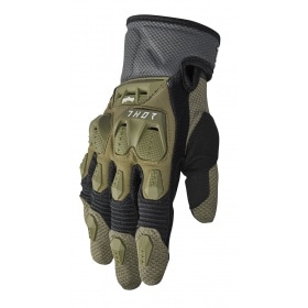 MX Gloves Thor Terrain army green / charcoal