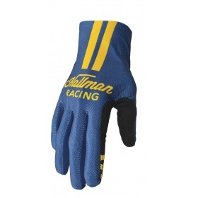 MX Gloves Hallman Mainstay Roosted yellow / navy blue