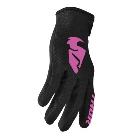 MX Gloves Thor Sector Ladies black / pink