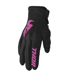 MX Gloves Thor Sector Ladies black / pink