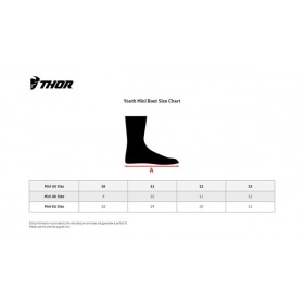 MX Boots Thor Blitz XP youth black
