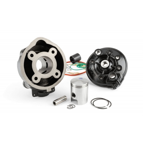 Cilindrs Top Darbības rādītāji 50cc čuguna Minarelli AM6 Cilindrs Top Darbības rādītāji 50cc čuguna Minarelli AM6