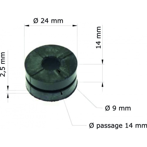 Buffer / Silentbloc Tourmax Honda CRF 450 R/X Buffer / Silentbloc Tourmax Honda CRF 450 R/X