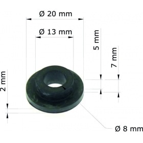 Buferis / Silentbloc Tourmax Honda XR650L