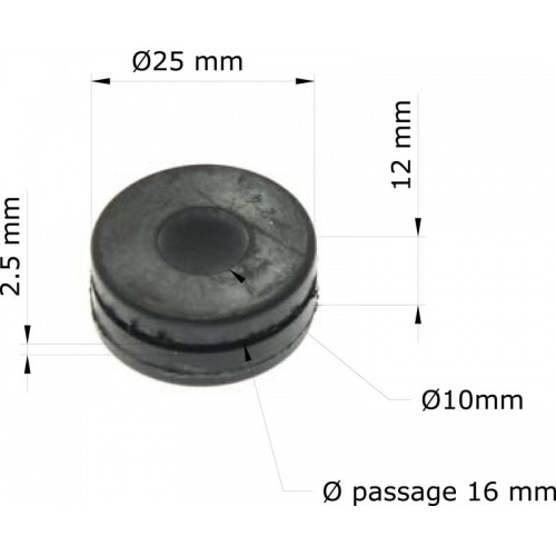 Buferis / Silentbloc Tourmax Honda CBR900RR Buferis / Silentbloc Tourmax Honda CBR900RR