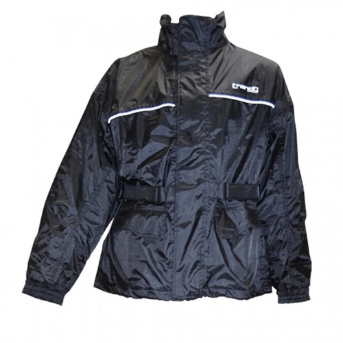 Motorcycle Rain Jacket Trendy with lining black Motorcycle Rain Jacket Trendy with lining black