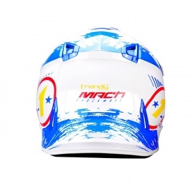 MX ķivere Trendy 20 T-902 balta / zila / sarkana 59-60 (L)