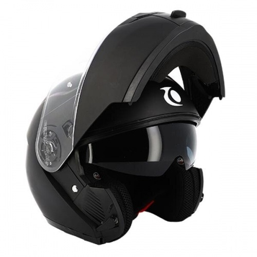 Modulārā ķivere ar dubulto vizieri Trendy T-704 matēts melns XS Modulārā ķivere ar dubulto vizieri Trendy T-704 matēts melns XS