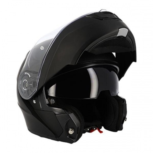 Modulārā ķivere ar dubulto vizieri Trendy T-706 matēts melns XS Modulārā ķivere ar dubulto vizieri Trendy T-706 matēts melns XS