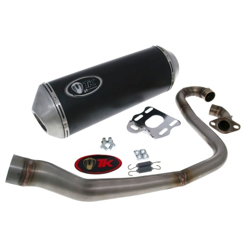 Exhaust Turbo Kit GMax 4-stroke SYM GTS 125cc Exhaust Turbo Kit GMax 4-stroke SYM GTS 125cc