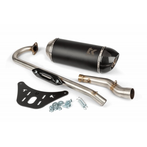 Exhaust Turbo Kit Carbon H2 Quad / ATV 4-stroke / Kymco Maxxer 250/300cc Exhaust Turbo Kit Carbon H2 Quad / ATV 4-stroke / Kymco Maxxer 250/300cc