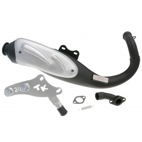 Izplūdes Turbo komplekts TKR Honda Dio / Kymco / SYM vertikāls