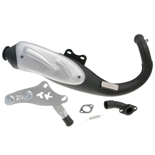 Izplūdes Turbo komplekts TKR Honda Dio / Kymco / SYM vertikāls Izplūdes Turbo komplekts TKR Honda Dio / Kymco / SYM vertikāls