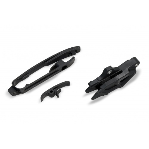 Chain Slider / Swingarm Slider Set GasGas MC / EC 2021-2023 UFO black Chain Slider / Swingarm Slider Set GasGas MC / EC 2021-2023 UFO black