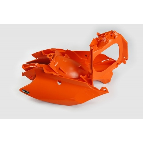 Airbox with side panels SX / EXC 2011-2015 orange UFO Airbox with side panels SX / EXC 2011-2015 orange UFO
