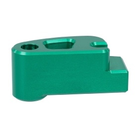 Rear Brake Spacer / Stop CNC Venandi Simson green