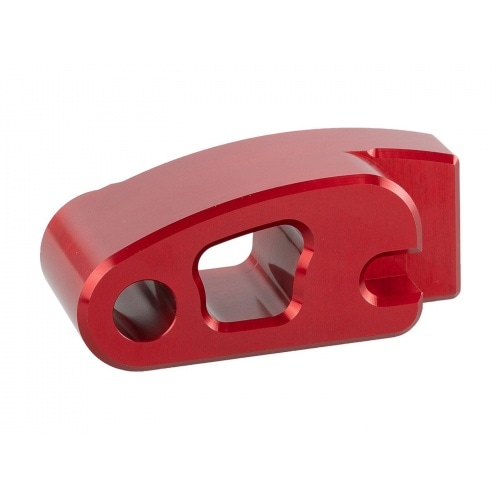 Rear Brake Spacer / Stop CNC Venandi Simson red Rear Brake Spacer / Stop CNC Venandi Simson red