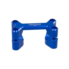 Handlebar Mount Venandi Dogbone CNC Simson S50 / S51 blue