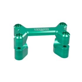 Handlebar Mount Venandi Dogbone CNC Simson S50 / S51 green