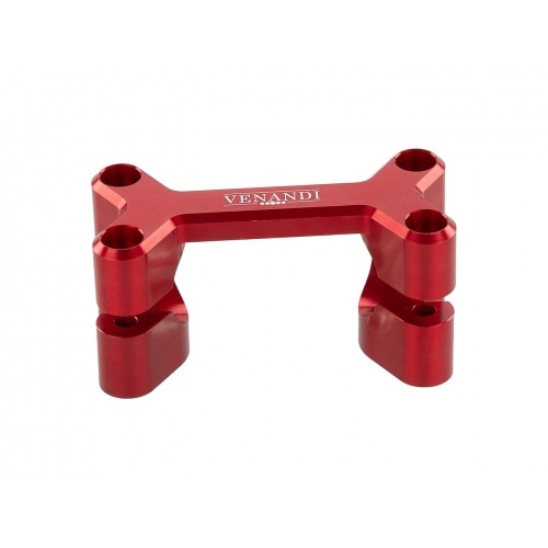 Handlebar Mount Venandi Dogbone CNC Simson S50 / S51 red Handlebar Mount Venandi Dogbone CNC Simson S50 / S51 red