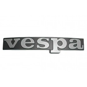 Uzlīme Vespa melna/hroma