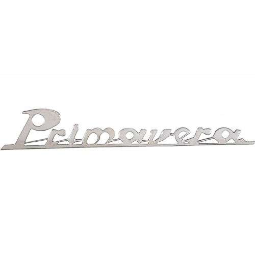 Badge Vespa Primavera chrome Badge Vespa Primavera chrome