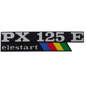 Badge Vespa PX 125 E Elestart