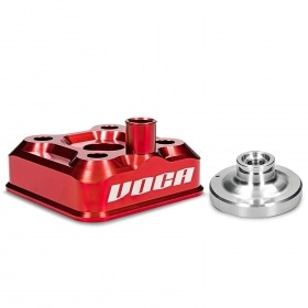Cylinder Head modular Voca Race Head 54mm Yamaha DT LC/D red