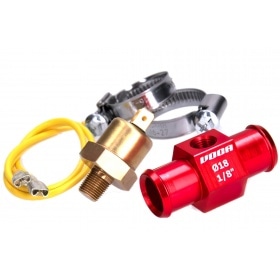 Voca Racing Adapter w. temperature sensor / switch 1/8” D.18mm 60 – 70°