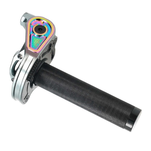 Quick-Action Throttle Voca Bestia CNC 90º Neochrome Quick-Action Throttle Voca Bestia CNC 90º Neochrome