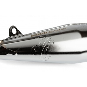 Izplūdes Voca Racing 50/70cc hroma / melns trokšņa slāpētājs (CE) Minarelli AM6