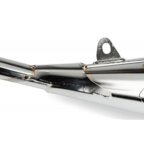 Izplūdes Voca Racing 50/70cc hroma / melns trokšņa slāpētājs (CE) Minarelli AM6 Izplūdes Voca Racing 50/70cc hroma / melns trokšņa slāpētājs (CE) Minarelli AM6