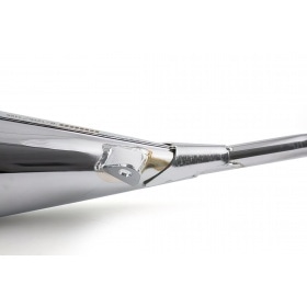 Izplūdes Voca Racing 50/70cc hroma / sarkans trokšņa slāpētājs (CE) Derbi Senda Euro 2 / Euro 3