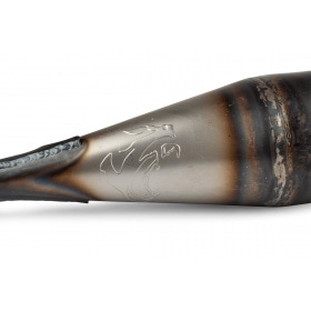 Izplūdes Voca Warrior 50-70cc melns Rieju MRT