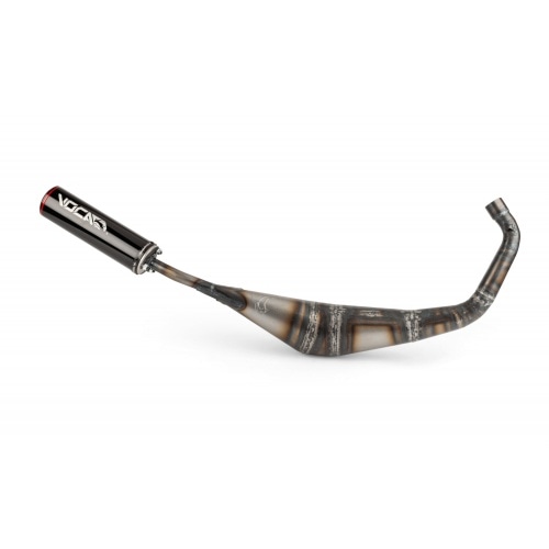 Izplūdes Voca Warrior 50-70cc melns trokšņa slāpētājs Yamaha DT / X-Limit Izplūdes Voca Warrior 50-70cc melns trokšņa slāpētājs Yamaha DT / X-Limit