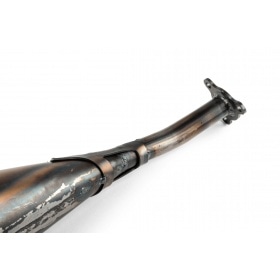 Izplūdes Voca Warrior 50-70cc melns trokšņa slāpētājs Yamaha DT / X-Limit