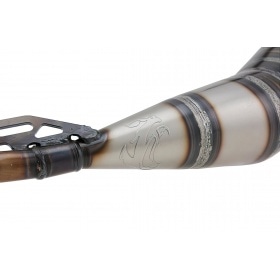 Voca Racing Exhaust "Rookie" 50/70cc (street-legal) Minarelli AM6 black aluminium silencer