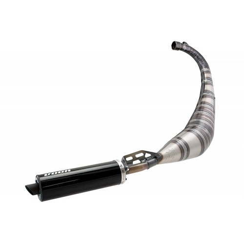 Voca Racing Exhaust "Rookie" 50/70cc (street-legal) Minarelli AM6 black aluminium silencer Voca Racing Exhaust "Rookie" 50/70cc (street-legal) Minarelli AM6 black aluminium silencer