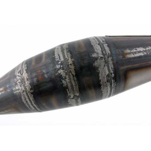 Izplūdes Voca Racing 70/80cc Derbi Senda oglekļa izskats Izplūdes Voca Racing 70/80cc Derbi Senda oglekļa izskats