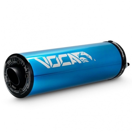 Voca Racing Silencer blue aluminium Voca Racing Silencer blue aluminium