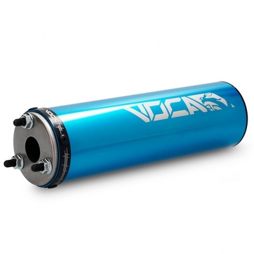 Voca Racing Silencer blue aluminium Voca Racing Silencer blue aluminium