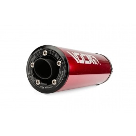 Dzirdes kakla trokšņa slāpētājs Voca Racing priekš SCR / MK ProRace / MK SP / Barikit BRK sarkans alumīnija