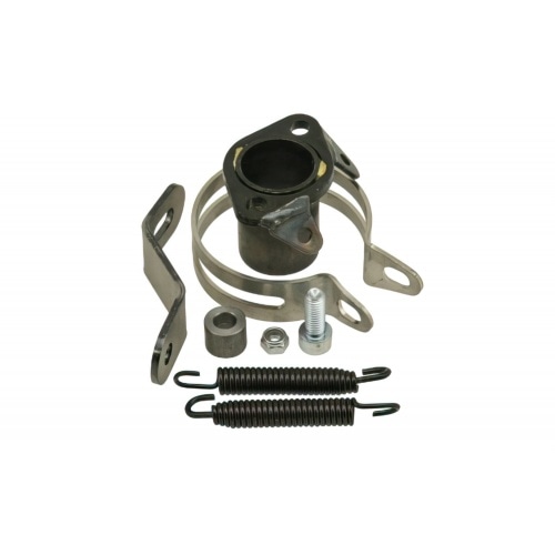 Exhaust Bracket + Clamp VOCA Racing Carbone 80cc Derbi Senda Exhaust Bracket + Clamp VOCA Racing Carbone 80cc Derbi Senda