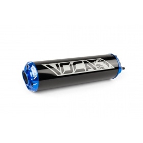 Silencer Voca Alu CNC black / blue