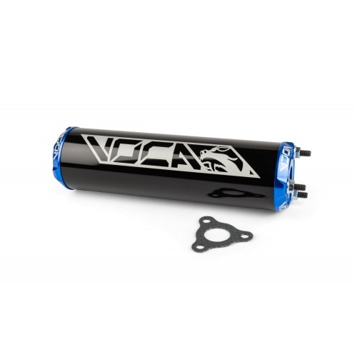Silencer Voca Alu CNC black / blue Silencer Voca Alu CNC black / blue