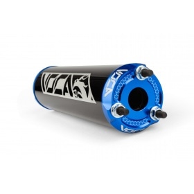 Silencer Voca Alu CNC black / blue