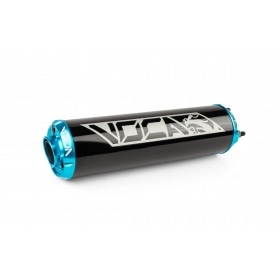 Silencer Voca Alu CNC black / turquoise